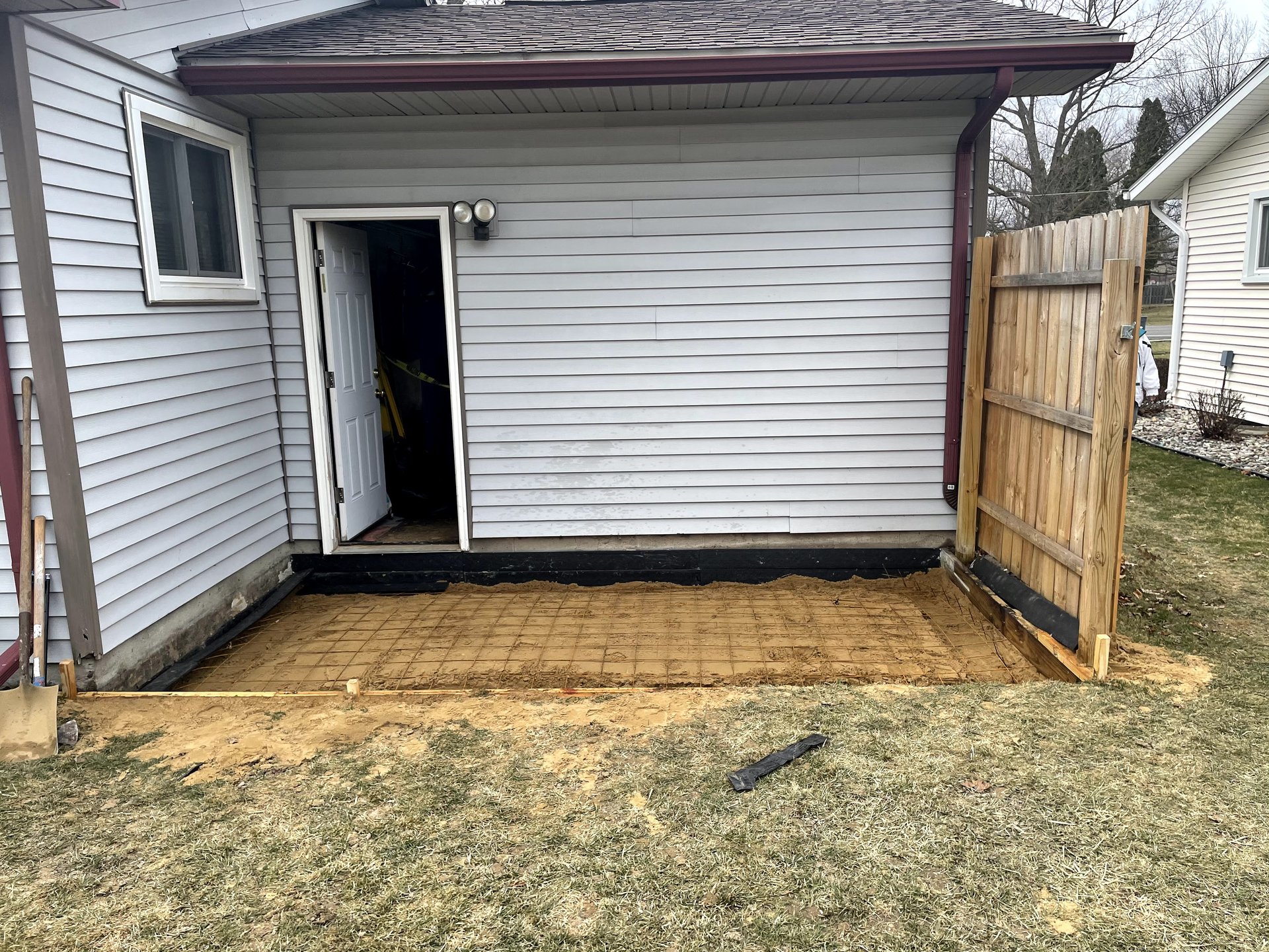 Brown brick ranch with new roof
